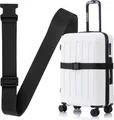 Flexot® Koffergurt mit Clip-Schnalle - Kofferband, Bänder für Reisekoffer, Befestigungsgurt für Reisekoffer, Gurt für Handgepäck und Trolleys