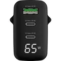 Ansmann USB-Ladegerät mit Display HC365PD 65W USB Ladegerät 65 W 1x USB-A, 2x USB-C USB PD Schwarz Innenbereich