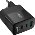 ANS 1001-0150 - Home Charger mit Display HC365PD 65W / 3 A / 65 W / 3 Port
