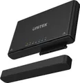 UNITEK S1222A cable gender changer USB 3.2 SATA 2 5/3 5' & M.2 PCIE/NVME Schwarz