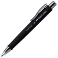 FABER-CASTELL Kugelschreiber POLY BALL Colours XB schwarz, Schreibfarbe:...