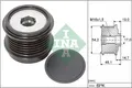 INA 535 0310 10 Generatorfreilauf for FORD FORD (JMC) FORD AUSTRALIA FORD USA