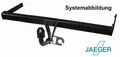 Anhängerkupplung JAEGER 42500320 für OPEL ZAFIRA LIFE Bus K0 VIVARO TOYOTA D4d 3