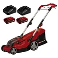 EINHELL Akku-Rasenmäher "Power X-Change", RASARRO 36/36(2x3,0Ah P), Flächenempfehlung: 400 m² - rot