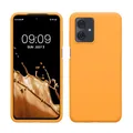 kwmobile Handyhülle für Motorola Moto G54 5G Hülle - Case Silikon - Kabelloses Laden - Schutzhülle Cover in Fruity Orange
