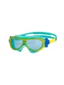 Zoggs Schwimmbrille Phantom Kids Mask YELLOW TURQOISE