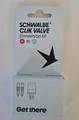 Schwalbe Umrüstsatz Clik Valve SV zu SCV+ Adapter Pumpenkopf gerade Nr.3542
