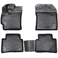 Elmasline 3D Gummimatten Set für Toyota RAV4 3. Gen. (2006-2013) | Fußmatten Set mit hohem Rand - Zubehör