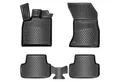 ELMASLINE Auto-Fußmatten Gummi (4 St), für TOYOTA RAV4 3 (2006-2013) - 3. Generation - 3D Gummimatten mit extra hohem Rand für mehr Schutz - Passend für Baujahre:, 2006 - 2013