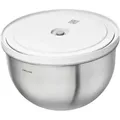 ZWILLING Fresh & Save BOWLS Vakuumschüssel L / 24 cm, Edelstahl, Silber
