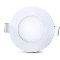 ENERGMiX 3w LED Deckenspot Einbauspot Panel Ultra Slim Einbauleuchte Rund Ø 8,5 cm Warmweiß