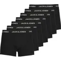 JACK & JONES Boxershorts 7er-Pack Kurze Unterhosen Logo Print JACHUEY Größe: L - Schwarz - L