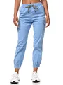 Tazzio Cargo Hose Damen Cargohose Regular Fit F600 (XL, Blau)
