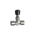 Riegler Nadelventil MS vern. für Schalttafeleinbau IG/IG Rp 1/8 DN 4