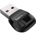 SanDisk MobileMate USB 3.0 Kartenleser (Für microSD Speicherkarten, kompaktes und robustes Design, abwärtskompatibel mit USB 2.0, 170 MB/s Übertragung)