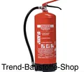 Protex Feuerlöscher PD 6 Pulver 6 kg ABC-Pulver inkl Halterung Dauerdrucklöscher