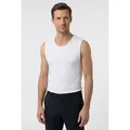 OLYMP T-Shirt Casual Rundhalsausschnitt, Ideal zum Unterziehen weiß L (52/54)