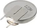 Lithium Batterie CR2450, CR2450SLF, mit Printkontakte stehend, 3 Volt