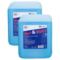Dreiturm Hair & Body 2 x 10 Liter Duschgel Showergel für Haut und Haar Kanister