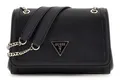 GUESS Noelle II Convertible Xbody Flap Bag Schultertasche Black