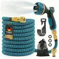 Xonic Gartenschlauch TIREX by xonic® Flexibler Gartenschlauch 3x Latexkern blau 22.5 m