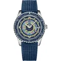 Mido Ocean Star Decompression Worldtimer Special Edition Rainbow" M026.829.17.041.00" - blau - 40,50mm