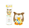 kullaloo Stoff - Kuscheleule LOU Material-Set (ohne Stickgarn)