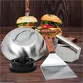 Hochwertiges 4-teiliges Smash-Burger Maker Set Hamburgerpresse