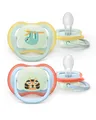 Philips Avent Schnuller ultra air Night 0 - 6   Monate Faultier & Löwe