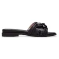 Hispanitas für Damen. HV264683 Bali Sandalen schwarz (38), Leder, Wohnung, 1 bis 3 cm, Keine, Lässig