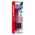 STABILO Druck-Kugelschreiber pointball NatureCOLORS Wildflower Edition 4er Set,