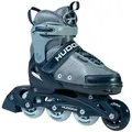 Hudora Inlineskates Leon 2.0, ocean Rollschuhe für Kinder & Jugendliche, größenverstellbar, atmungsaktiv 33-36