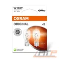 W16W OSRAM 12V W2.1x9.5d 12V BREMSLICHT RÜCKLICHT LAMPE GLÜHBIRNE 2x STÜCK