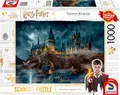 Schmidt Spiele Puzzle Wizarding World, Harry Potter™, Hogwarts Castle von Thomas Kinkade, 1000 Puzzleteile, Made in Germany