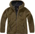 Brandit Ladies Teddyfleecejacke Hood, oliv