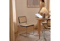 Haris Børn Freischwinger SKØR Design Freischwinger Wiener Geflecht - Handgefertigt in Italien (Set), Hochwertige Rattan Stühle - Freischwinger Stühle in Rattan Stuhl Optik