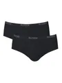 Sloggi Herren Unterhose men Basic Midi , 2-Pack, 6, Schwarz