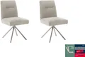 MCA furniture 4-Fußstuhl DELANE Esszimmerstuhl (2er Set) - Stuhl (Set, 2 St), Taschenfederkern, Lehnenkippfunktion, beweglicher Rücken, 360° drehbar