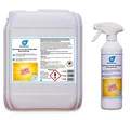 KaiserRein Glasreiniger mit Lotus- (Abperl-) Effekt gebrauchsfertig Spray 0,5L Leerflasche + 5 L Nachfüll Kanister Reiniger für alle Glas und Oberflächen
