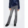 KIDS ONLY 5-Pocket-Jeans KOGROYAL LIFE REG FLARED PIM021 NOOS grau 116