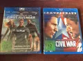 The First Avenger [2 Blu Ray]  Civil War + The Return of / NEU OVP MARVEL EVANs