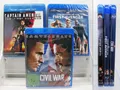3x Blu-Ray: Captain America 1 + Return Of First Avengers (neu) + Civil War (neu)