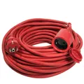 GummiVerlängerungsleitung, 20 m H05RRF 3G1,5 Kabel mit Schutzkontaktstecker u...