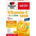 Vitamin C 1000 + D3 + Zink Depot (100 Depot-Tabletten)