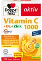 Doppelherz Vitamin C 1000+D3+Zink Depot Tabletten 100 St