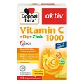Doppelherz Vitamin C 1000 + D3 + Zink Depot Tabletten, 100 St PZN 17620528 ✅