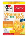 ✅ Doppelherz Vitamin C 1000 + D3 + Zink Depot Immunsystem  100 Tabletten ✅