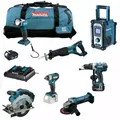 MAKITA LXT 18V 11tlg Akku Werkzeug Set + DTW181 Z Akku-Schlagschrauber RFE RMJ Z