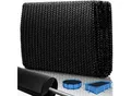 KESSER® Pool Solarabdeckplane Solarfolie Stärke 120µm Solarabdeckung Solarplane zuschneidbar Poolsolarplane Solar Folie inkl. 1x Schere, 1x Lochzange & 12x Ösen Poolheizung für Wassererwärmung
