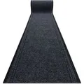 RugsX Läufer Antirutsch Malaga Anthrazit 100cm 440cm